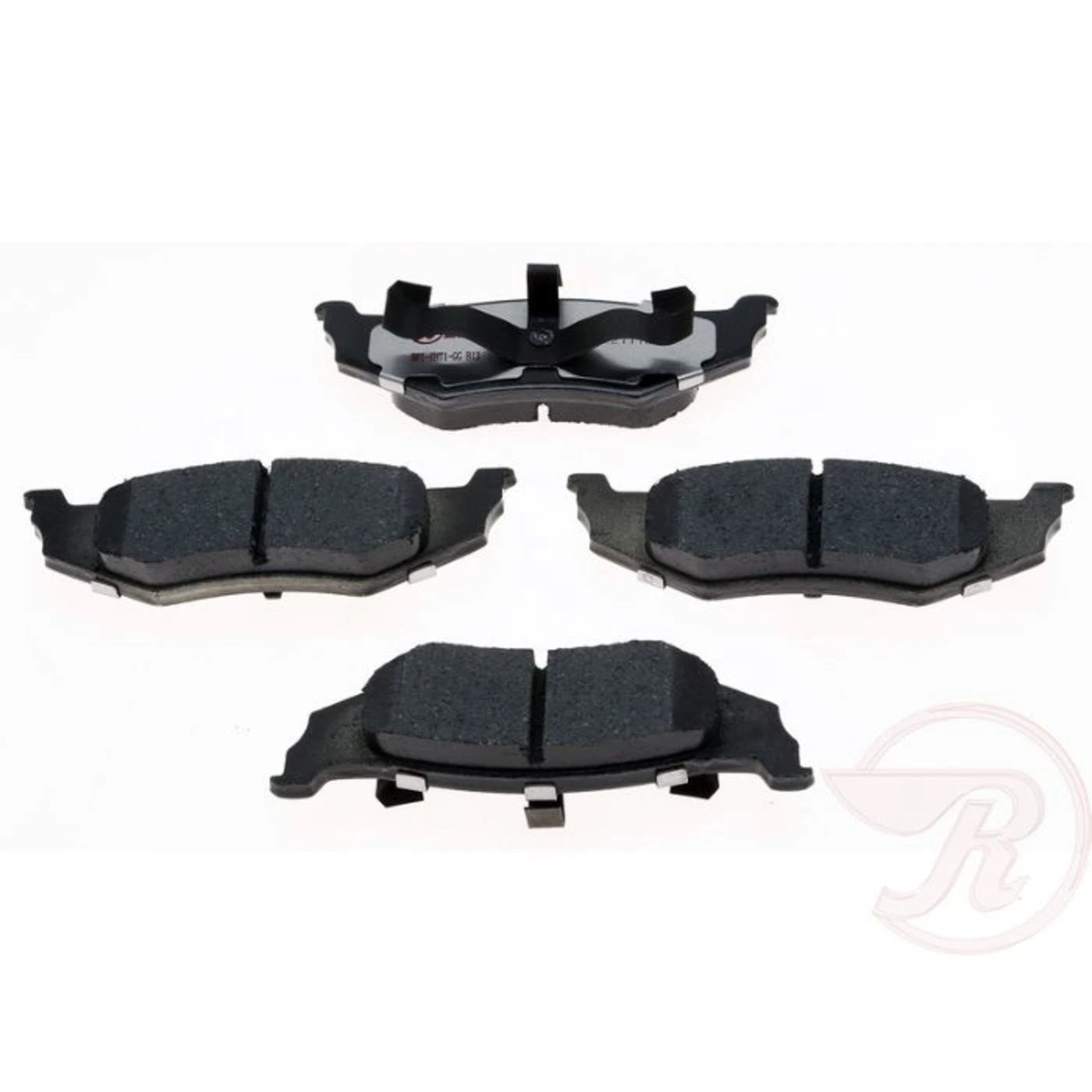 Set of 4 Brake Pads for Chrysler PT Cruiser (2001–2010) Rear FWD