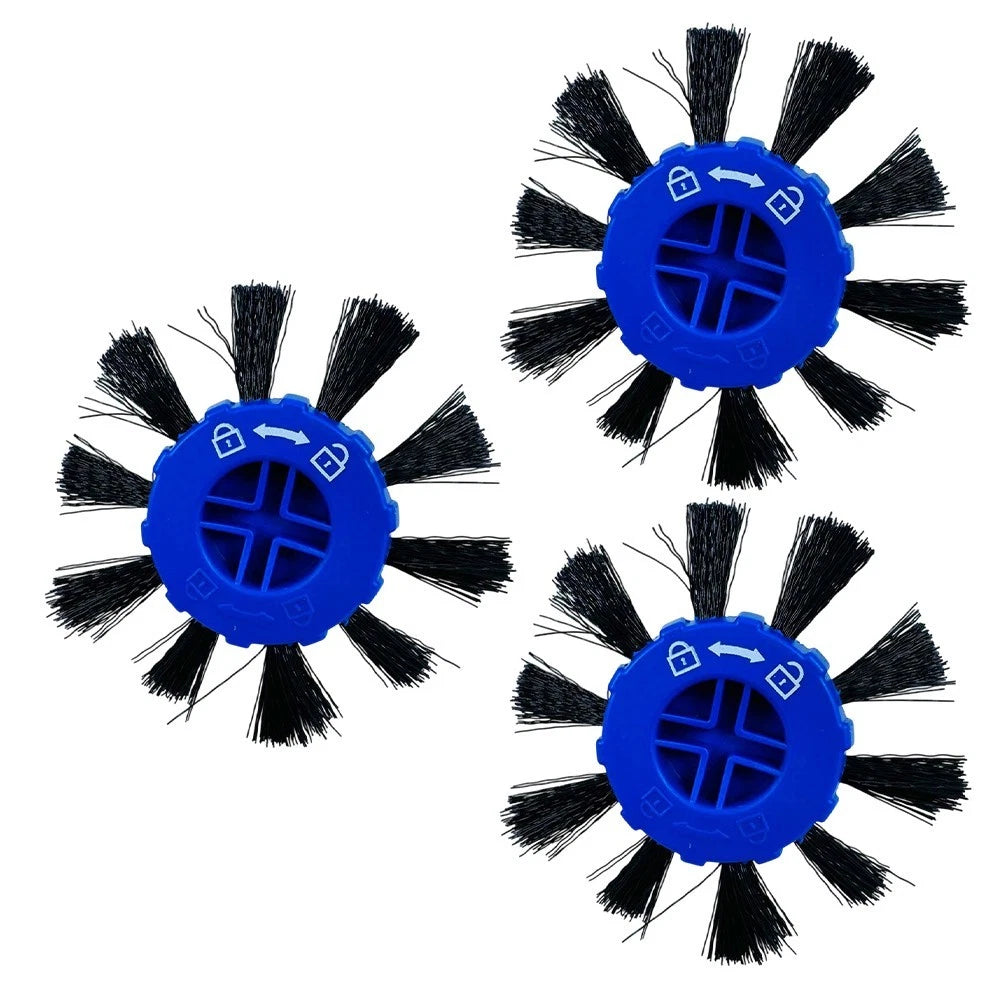 3X Side Brush Set for BOBOT Intense 232 (Replacement)