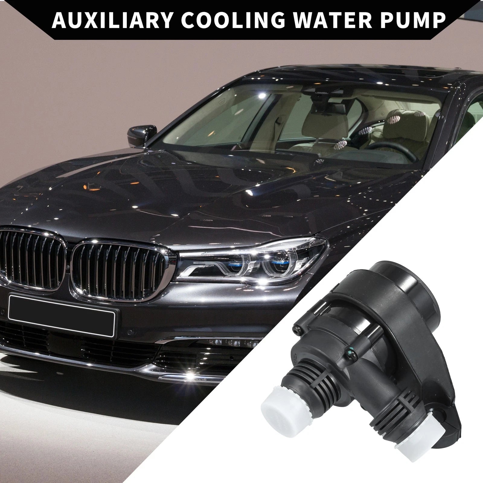Auxiliary Cooling Water Pump for BMW 745i (2002–2005) No. 64116907811