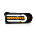 Tinted Amber 3D LED DRL + Sequential Signal Lamp for FJ Cruiser (2007–2014)
