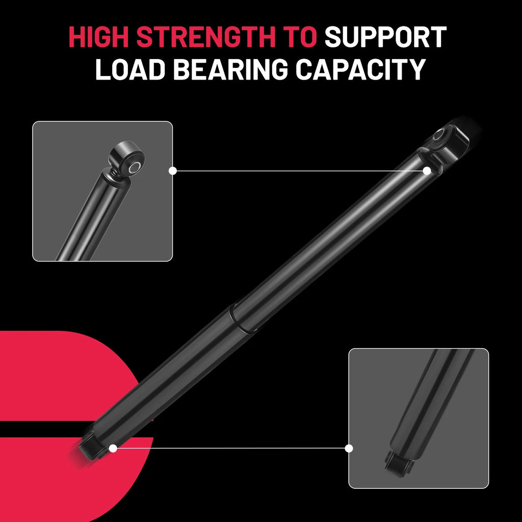 Front Rear Struts and Shocks Absorbers Kit for Ram 3500 (2011-2013)