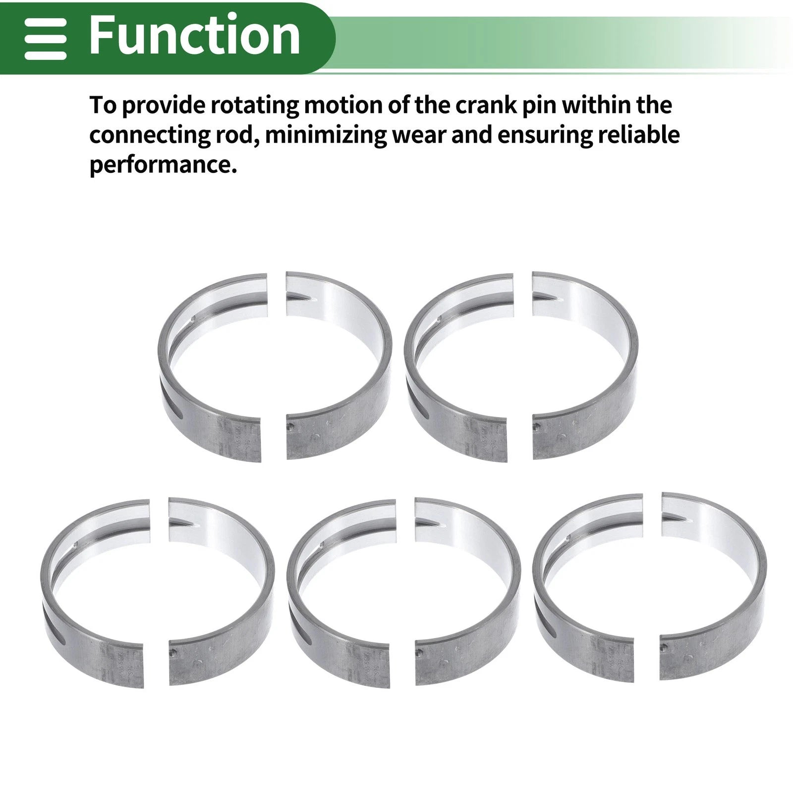 Main Bearing Set No.06H105561M for Audi A3 (2008–2017)