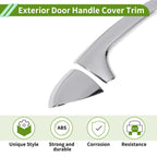 Exterior Door Handle Cover Trim for Mercedes-Benz C GLC Class (2015–2021)