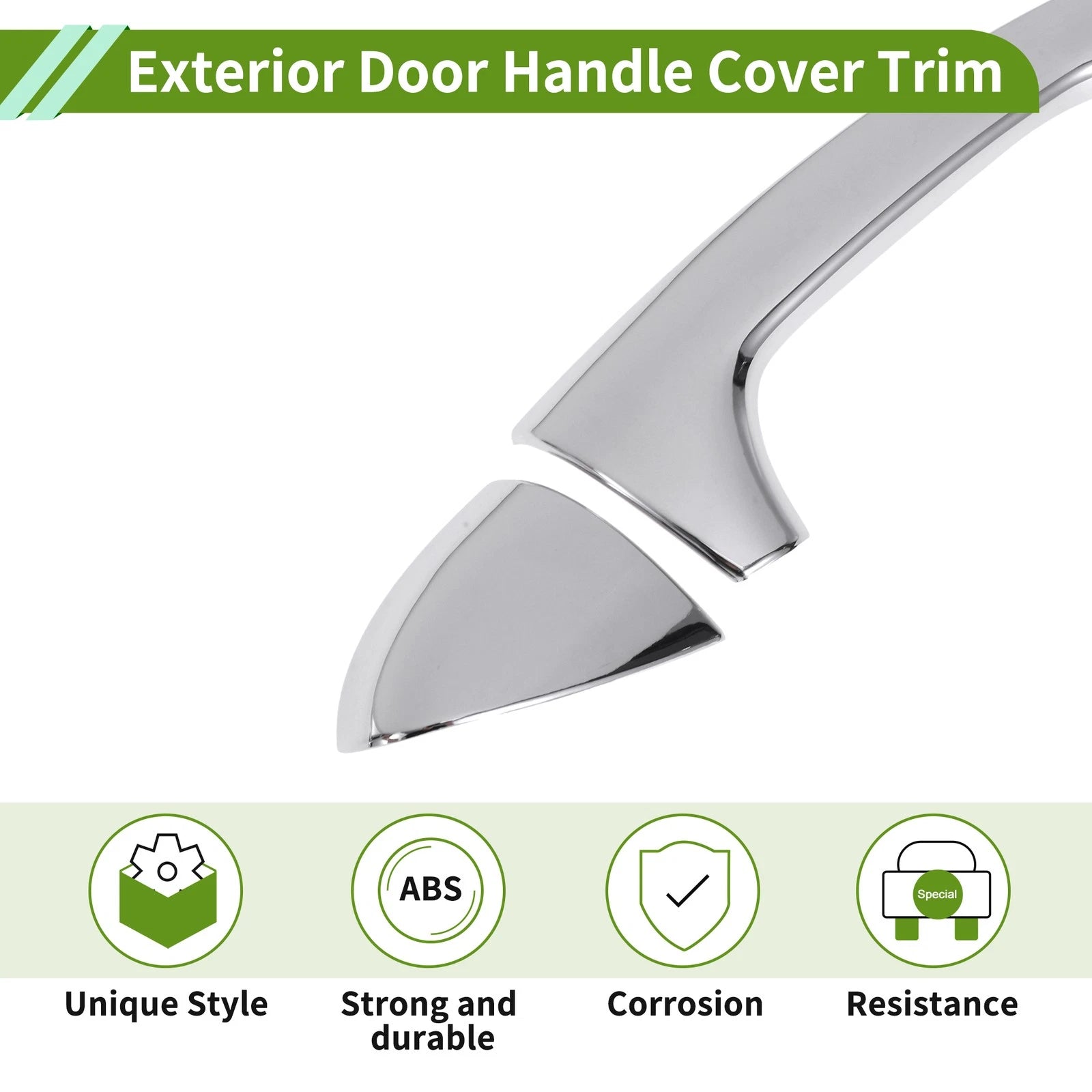 Exterior Door Handle Cover Trim for Mercedes-Benz C GLC Class (2015–2021)