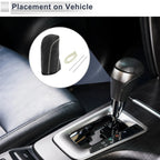 1 Pc Gear Shift Knob Cover for Nissan Tiida (2004–2012) Pebbled Black Beige