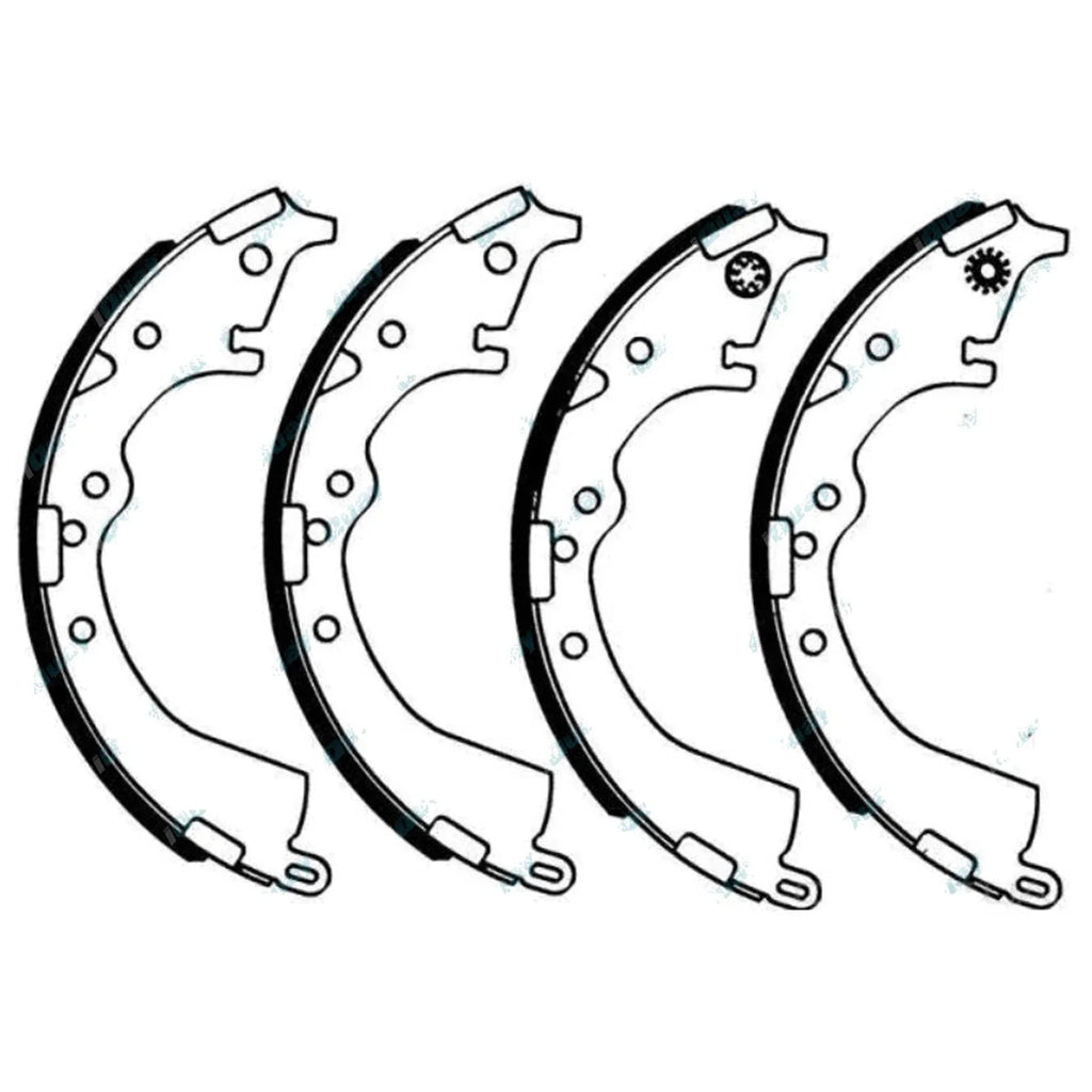 Rear Brake Shoe for Toyota Hilux GGN15 KUN16 TGN16 2.7L 4.0L 3.0L (2005-2015)