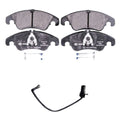 Hella Front Low-Met Disc Brake Pad w/Sensor for Audi A7 Quattro (2012–2018)