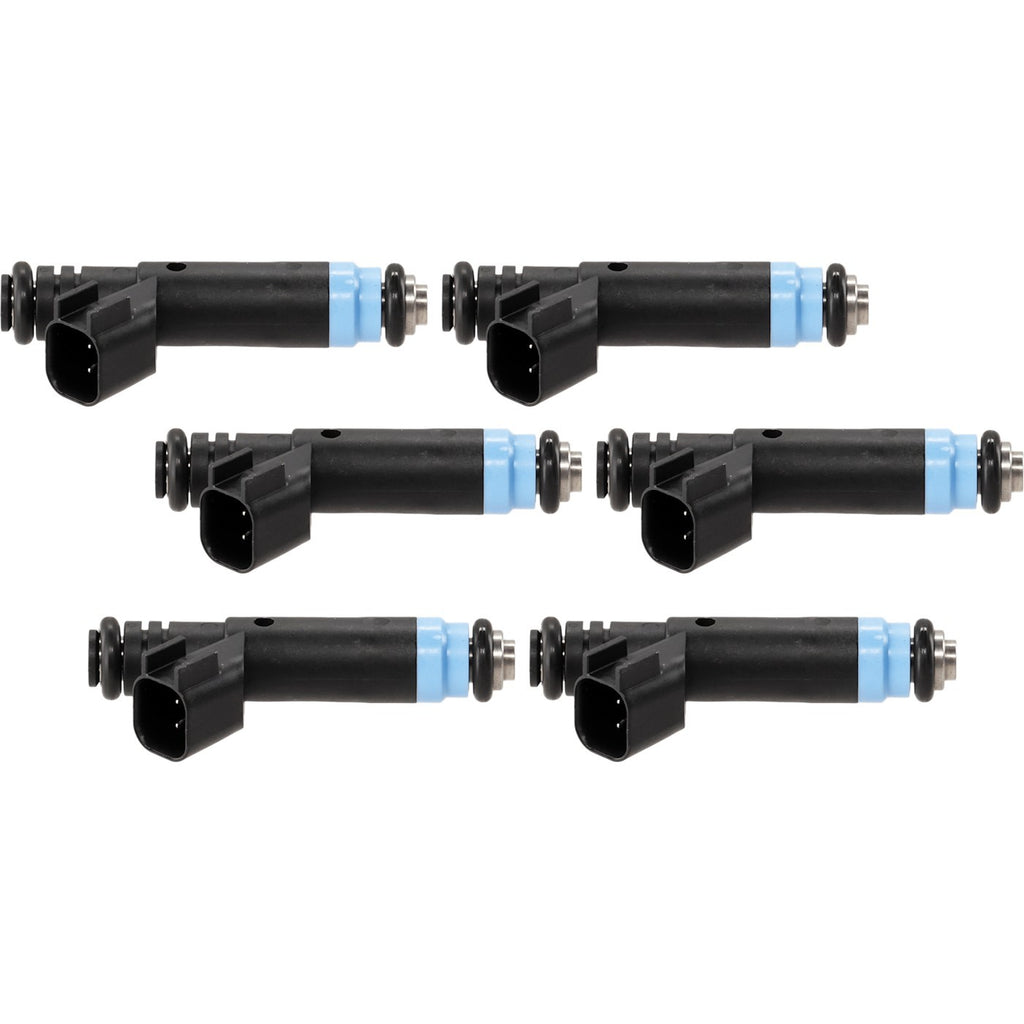 Set of 6 Fuel Injectors for Chrysler Pacifica, Town & Country (2001–2007)