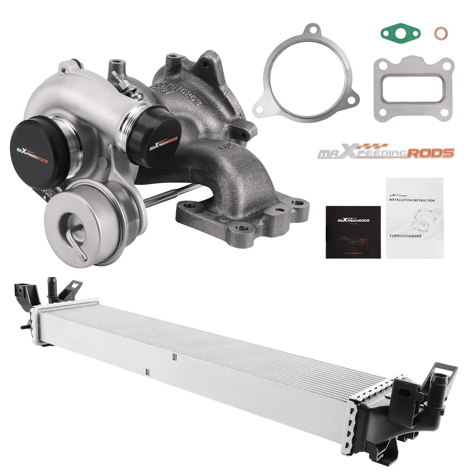 B0BG Turbo Kit with Intercooler for Ford Escape 1.5L (2017–2019), Fusion (2014–2020)
