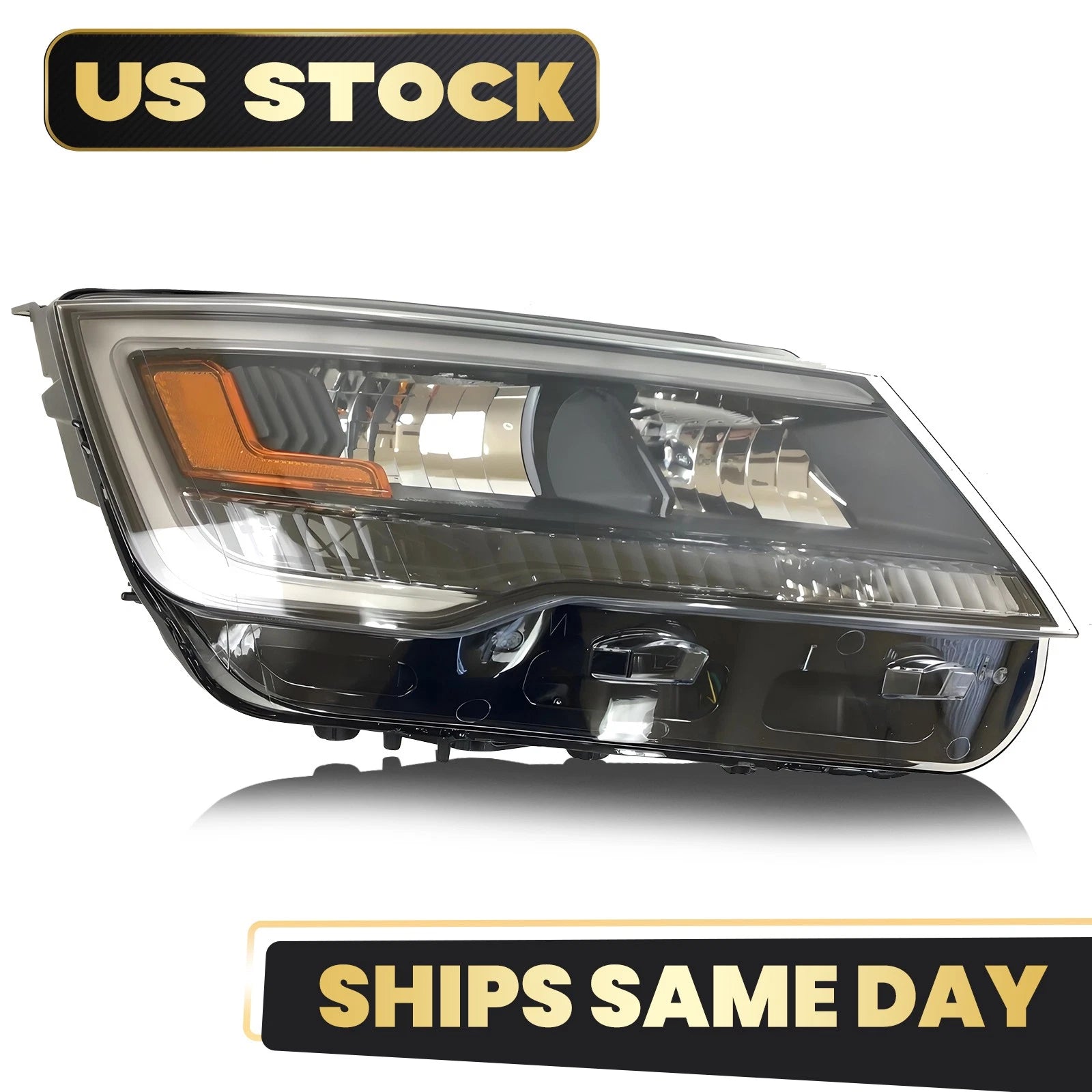 Halogen Headlight for Ford Explorer (2016–2018) w/ Police Interceptor Right Side