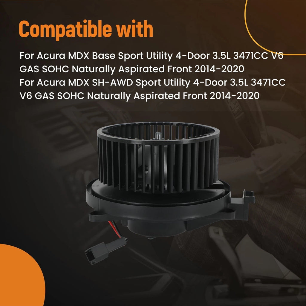 HVAC Blower Motor with Wheel for Acura MDX Sport Hybrid (2014–2020) BM10044C