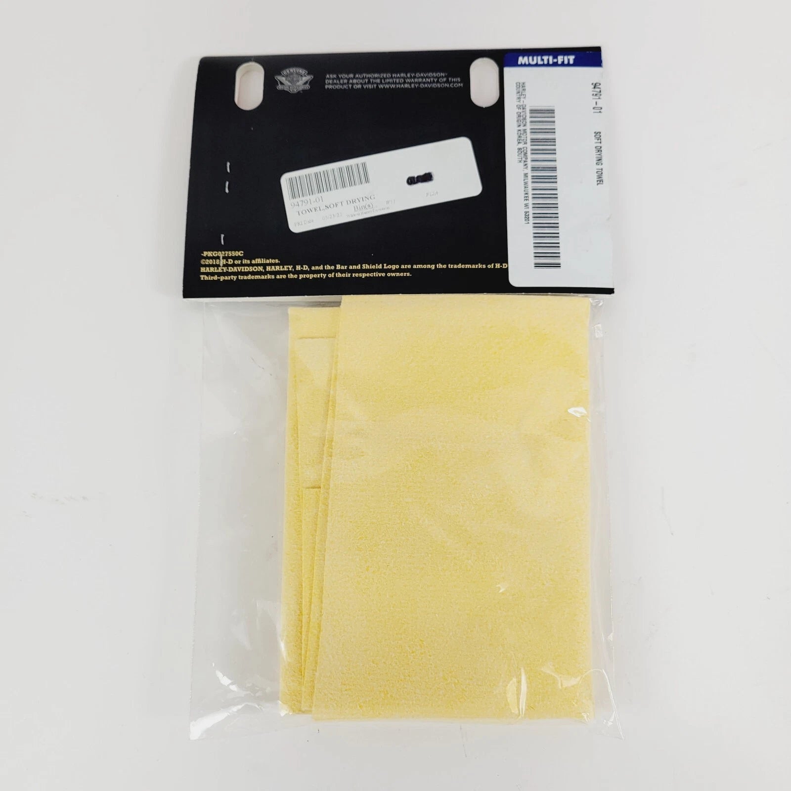 Microfiber Towel for Harley Davidson (94791-01)