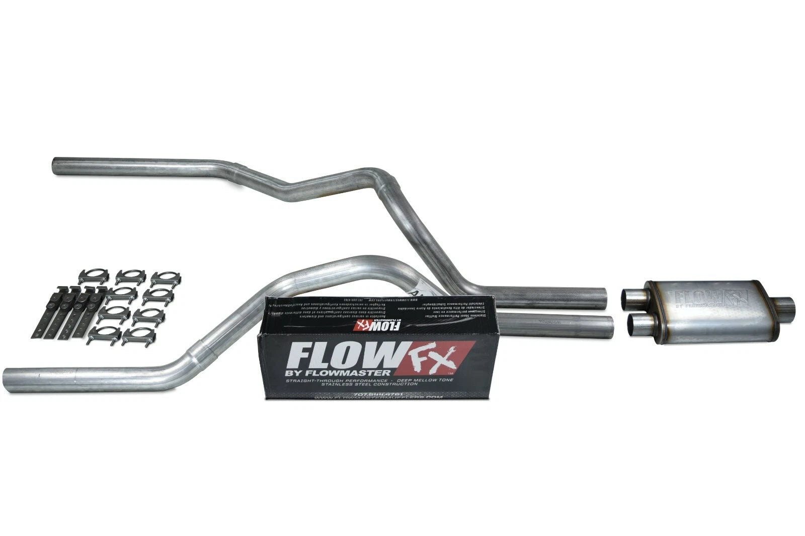 2.5" Dual Exhaust Kit for Chevy GMC 1500 Truck (1988–1995)