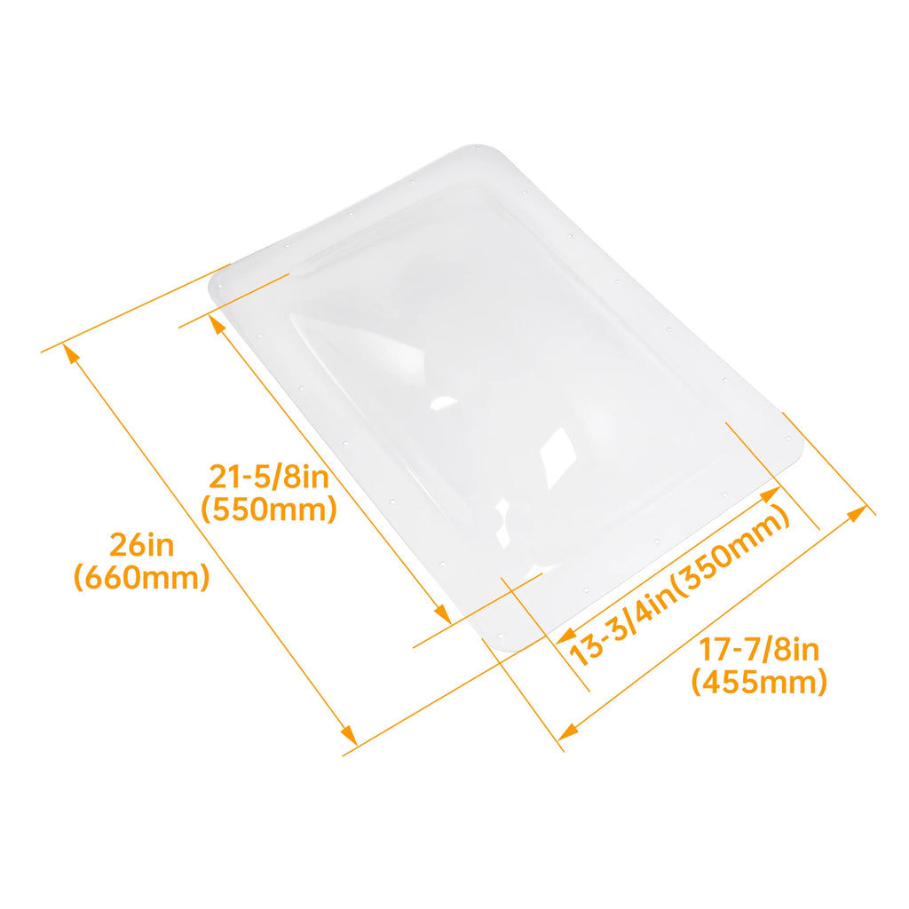 Skylight Cover for RV Camper (18" x 26")