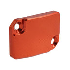 CNC Front Brake Reservoir Cover for KTM 125/200/390 Duke (2011–Present) Aluminum Orange