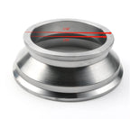 3" to 4" CNC Steel V-Band Flange Reducer Adapter