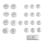 CD Panel Button Trim for Benz C Class W204, GLK X204 (2007–2015)