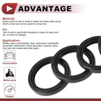 Set of 5 Rotary Shaft Oil Seals 35x45x7mm Nitrile Rubber 672668828687