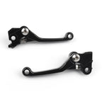 Pivot Brake Clutch Levers for Honda CRF250R CRF450R (2007–2014) Black