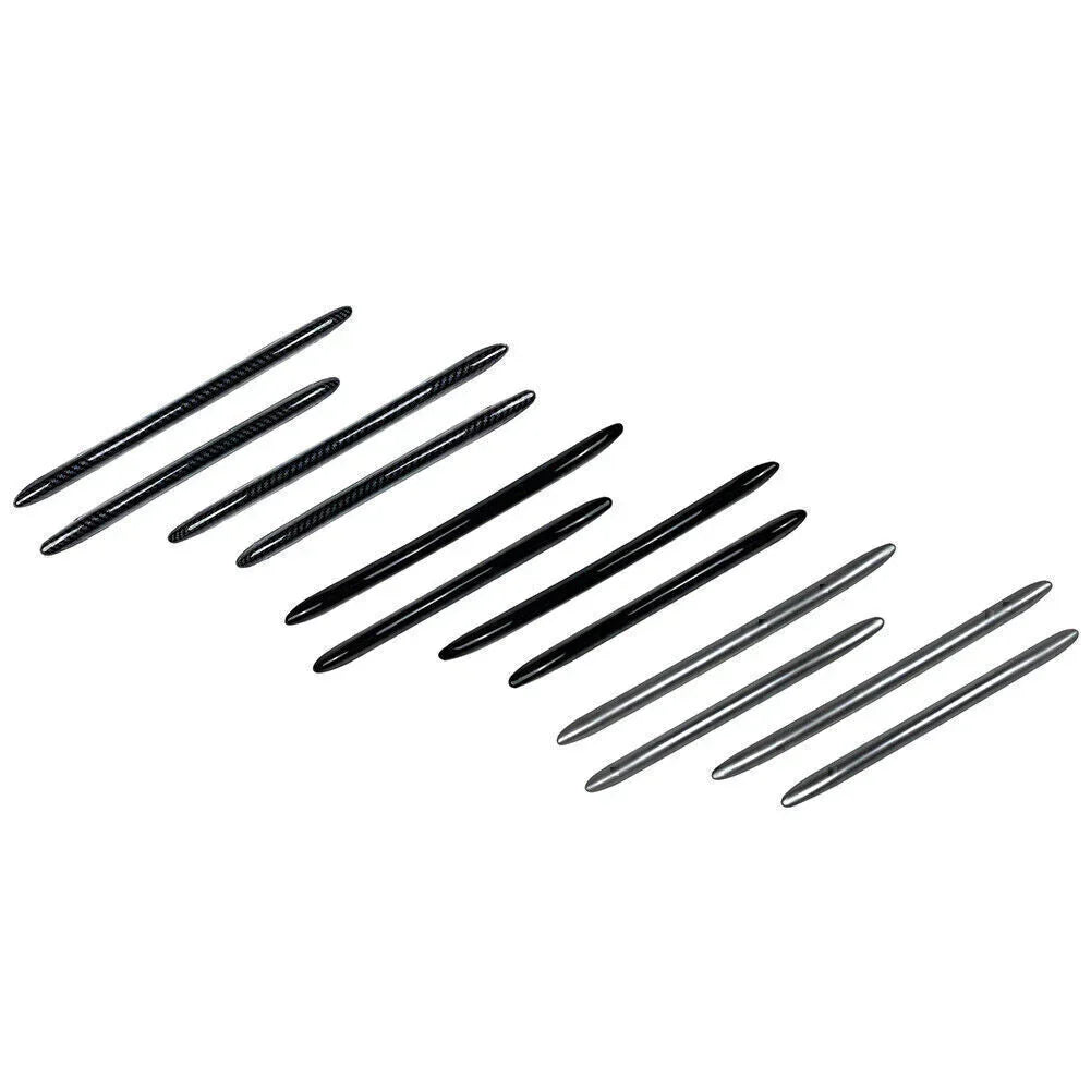 4pcs Front Bumper Splitter Fins Spoiler Canards for Mercedes C-Class (2015-2021)