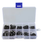 Set of 10 Black Carbon Steel Drill Bits (1.5-10mm)