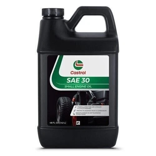 Castrol 215307 SAE 30 Synthetic Oil for 4-Cycle Gas Engines (48oz)