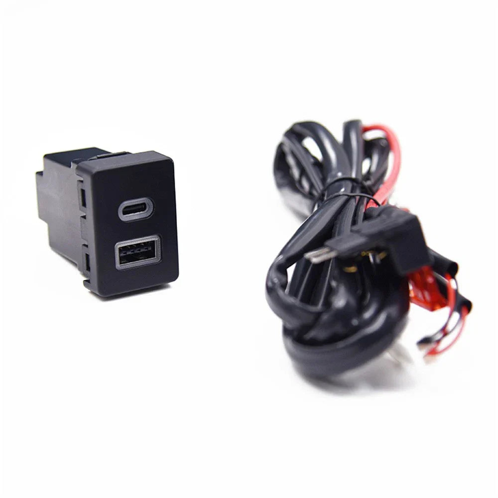 18W Type-C + QC3.0 Fast Charger for Ford Transit (2015-2023)