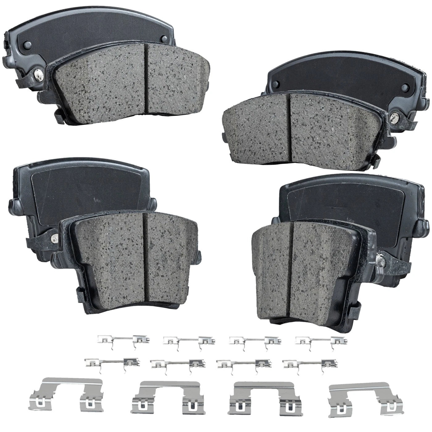 Brake Pad Set for Dodge Charger (2006–2018) Front and Rear RWD