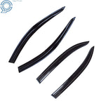 Set of 4 Window Visor Rain Guards for Toyota Corolla (2003–2008) Smoke