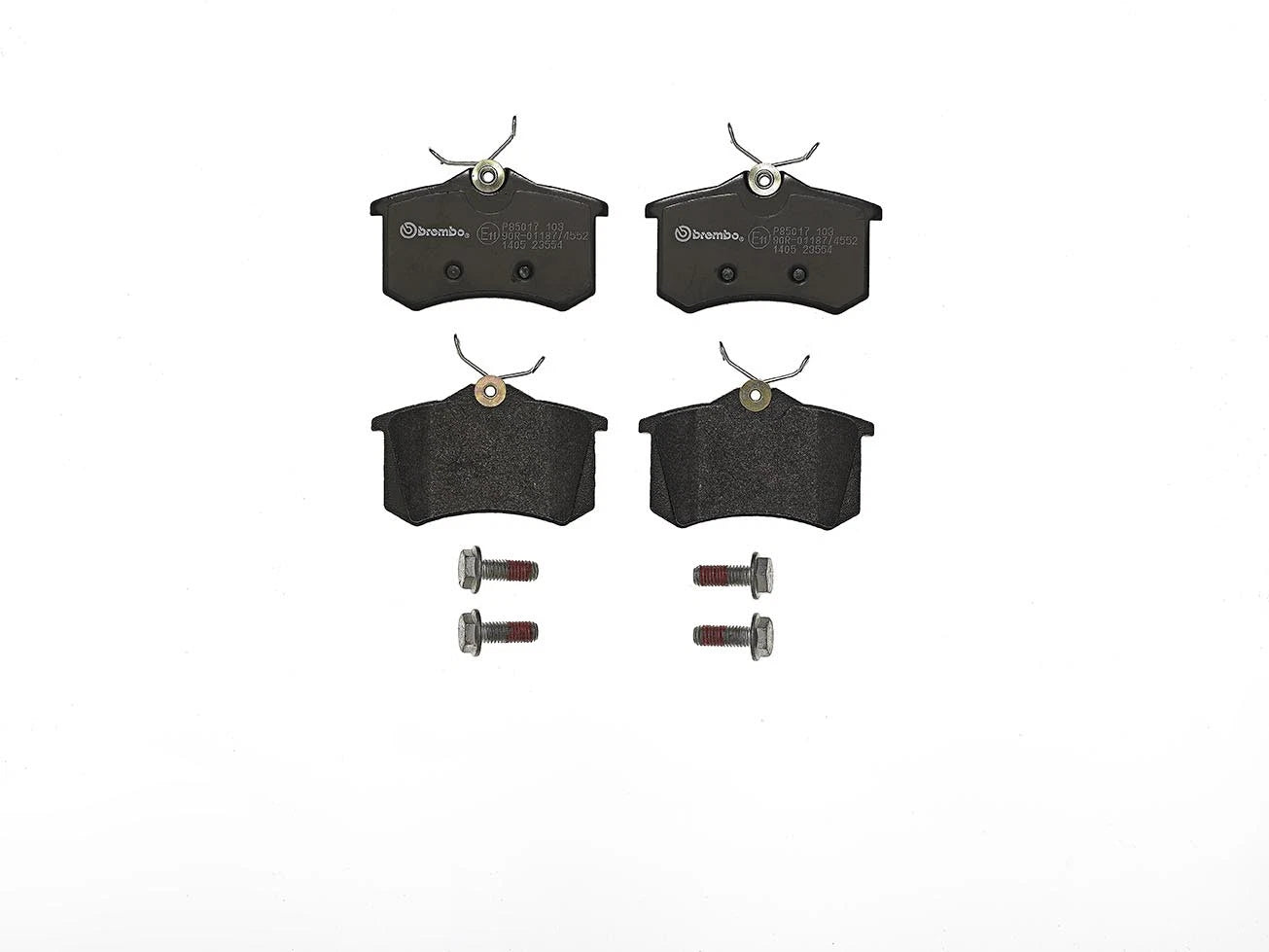 Brembo Rear Brake Pad Set for Audi A4 A6 S6 Quattro Volkswagen Passat (1996–2021)