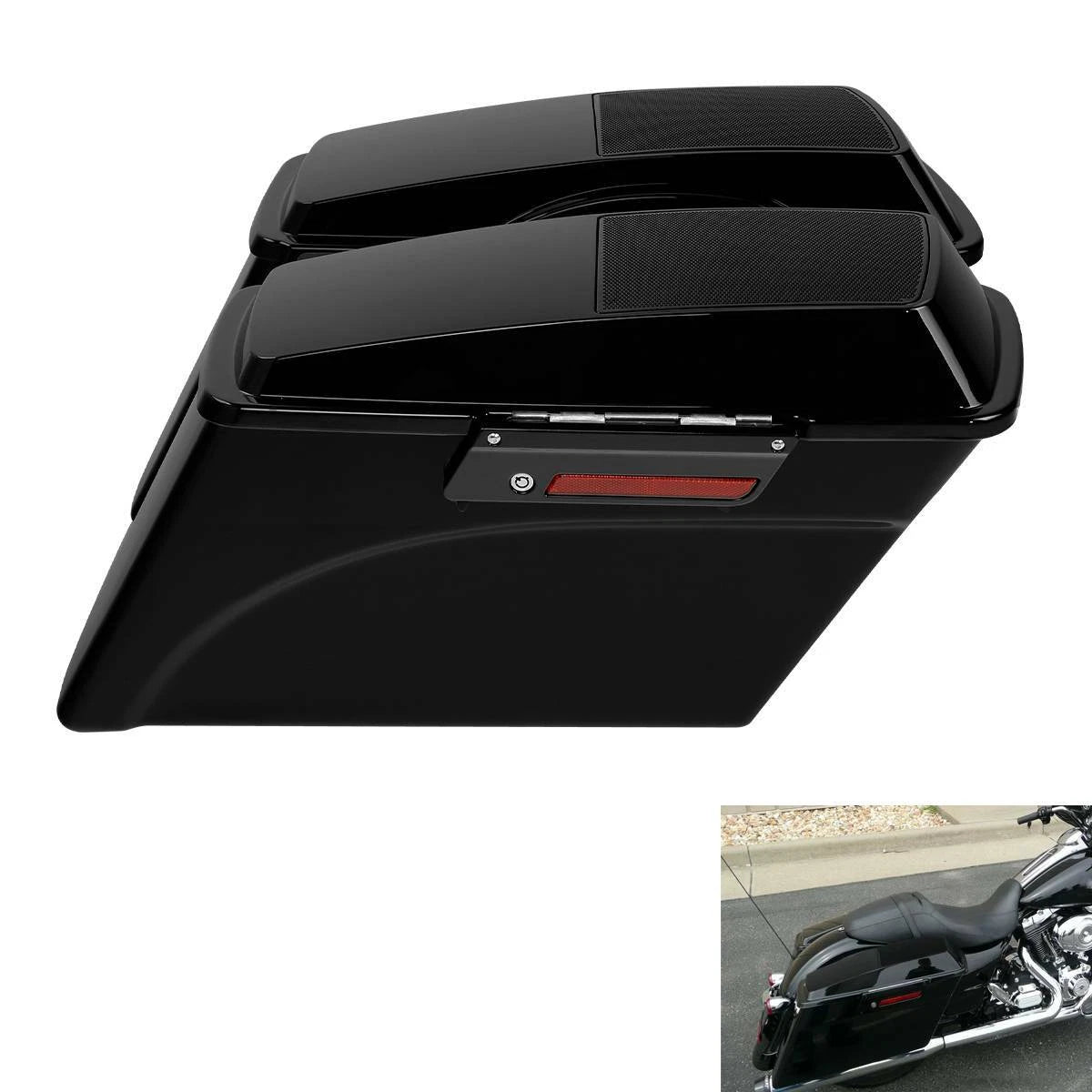 Hard Saddlebags & 6x9" Speaker Lids for Harley Touring (1994–2013)