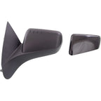 Set of 2 Heated Power Mirrors for Ford Focus (2008–2011) - Paintable Black