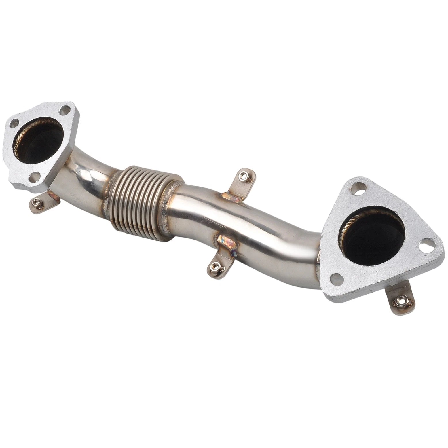 SS Replacement Exhaust Pipes for Silverado Sierra 6.6L L5P Duramax (2017–2020)