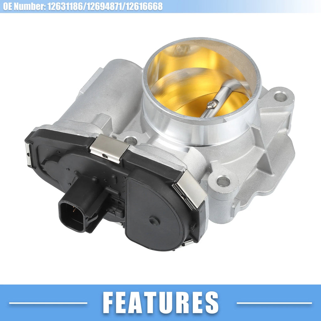 Electronic Throttle Body Assembly No. 12631186 for Chevrolet Malibu (2008–2012)