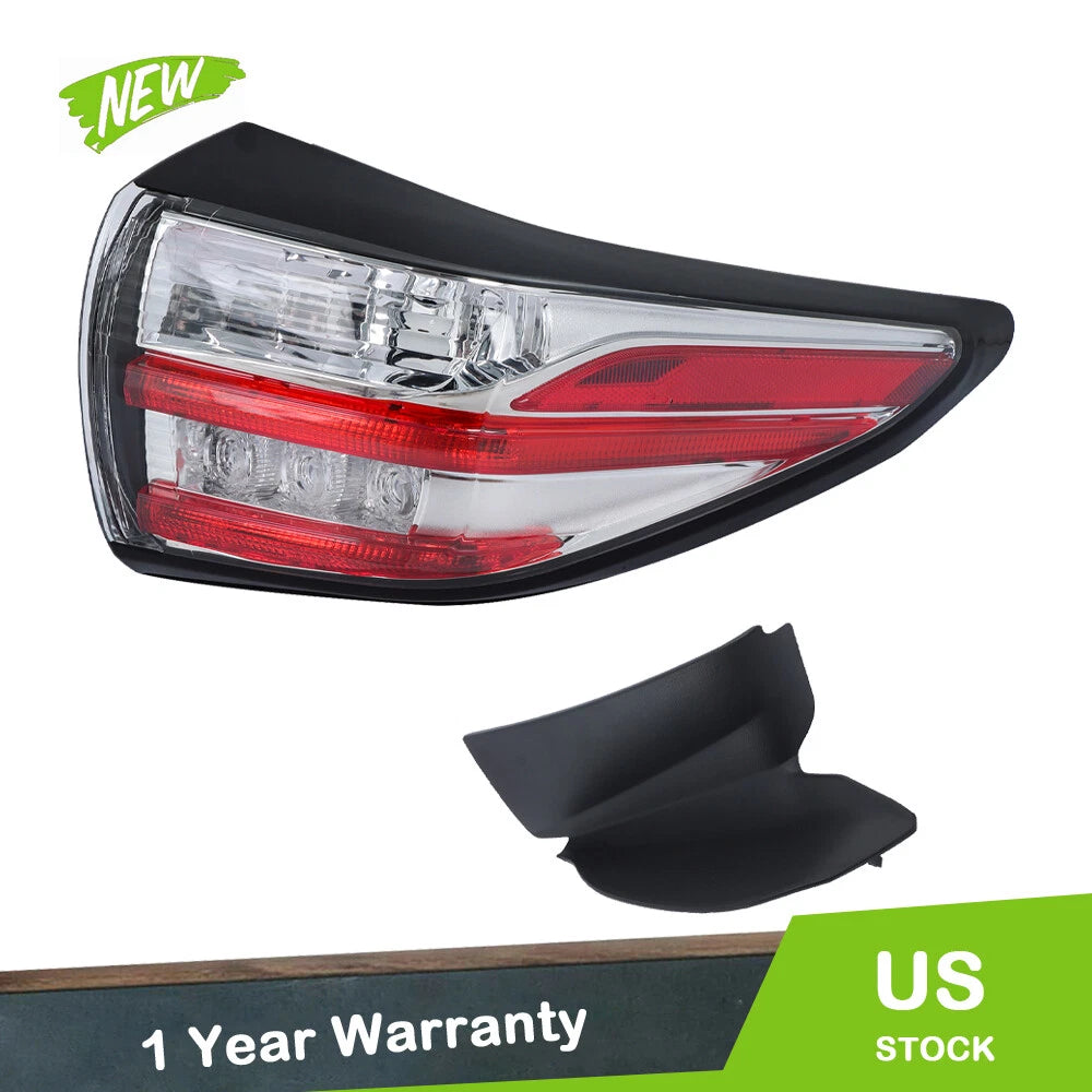 Rear Body Outer Lamp Right Halogen LED Tail Light for Nissan Murano (2015–2018)