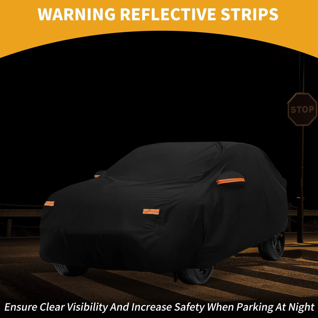 Waterproof Car Cover for Kia Niro (2016–2023) Black 210D-PU