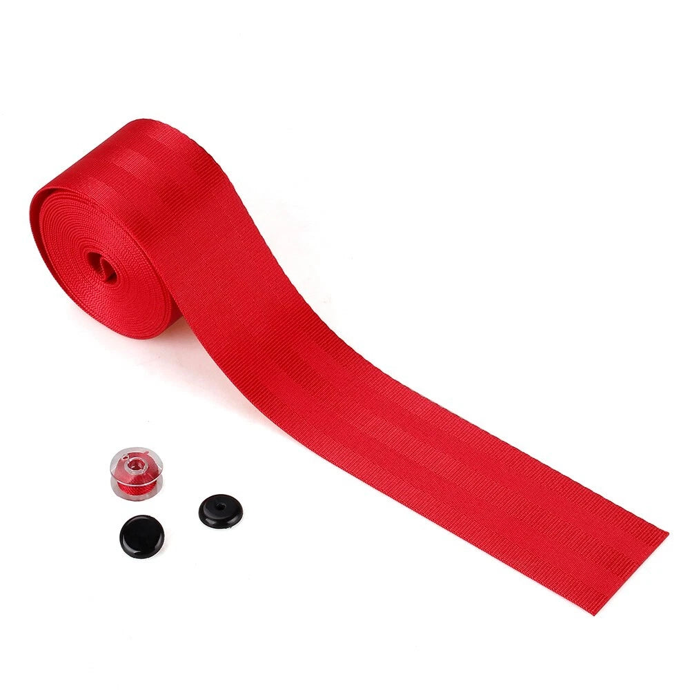 3.5m Racing Car Seat Belt Webbing for Universal Fit