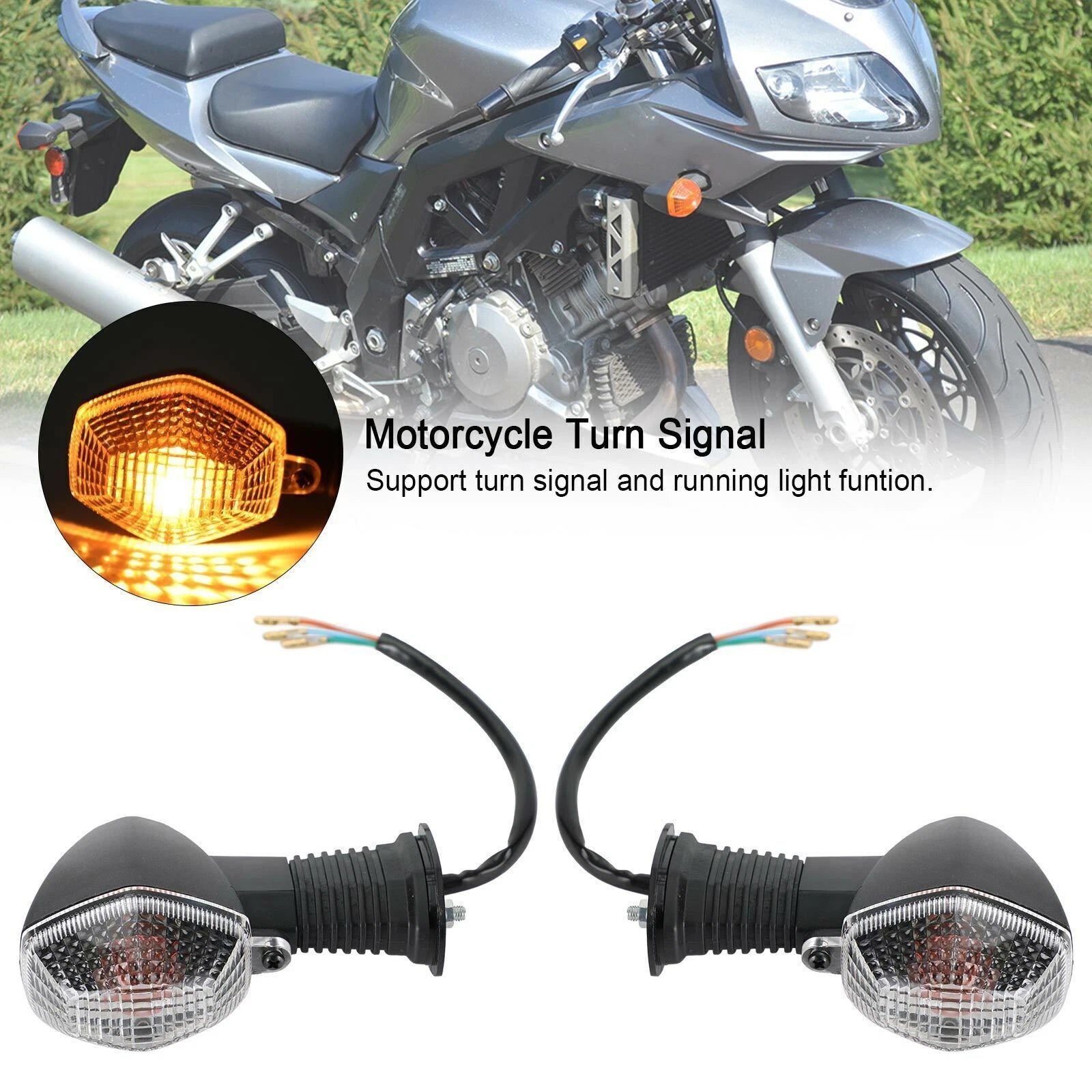 Turn Signal Blinker Indicator Lights for Suzuki DL650 DL1000 V-Strom (T9)