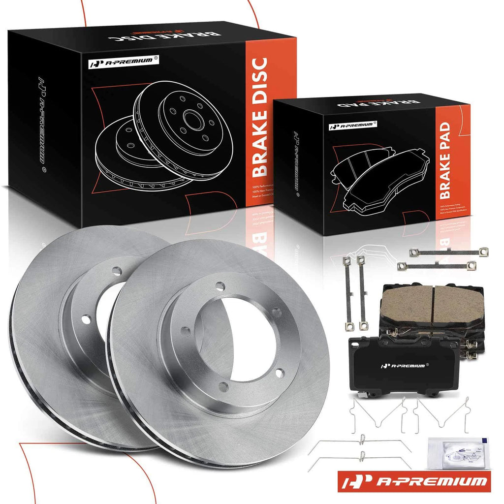 Ceramic Brake Pads & Front Disc Rotors for Toyota Land Cruiser (1998–2007)