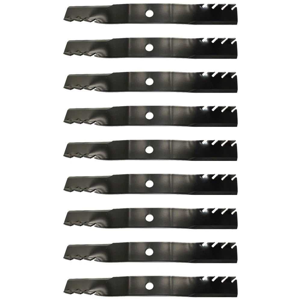 Mulching Blades Set of 9 for John Deere ZTrak 60" Deck (M128485)