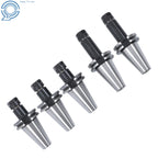 5pc CAT40 ER16 Tool Holder Set for CNC Machines (Short & Long Chuck)