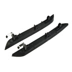 Smoked Black Side Logo Reflector Front Bumper Lamps