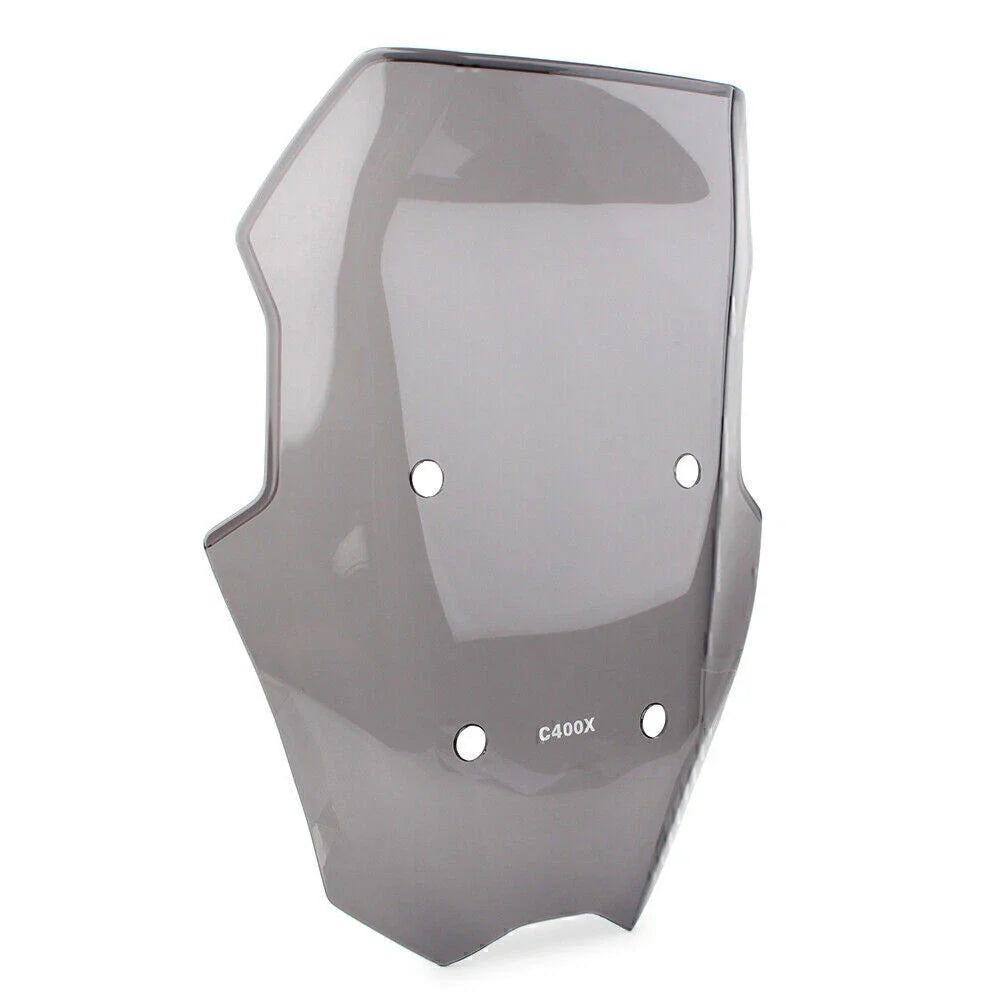 Grey ABS Windshield Air Deflector for BMW C 400 X (2018-2023)