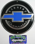 Chevrolet Round Sign Logo Tag for Chevy/GMC (Genuine Parts)