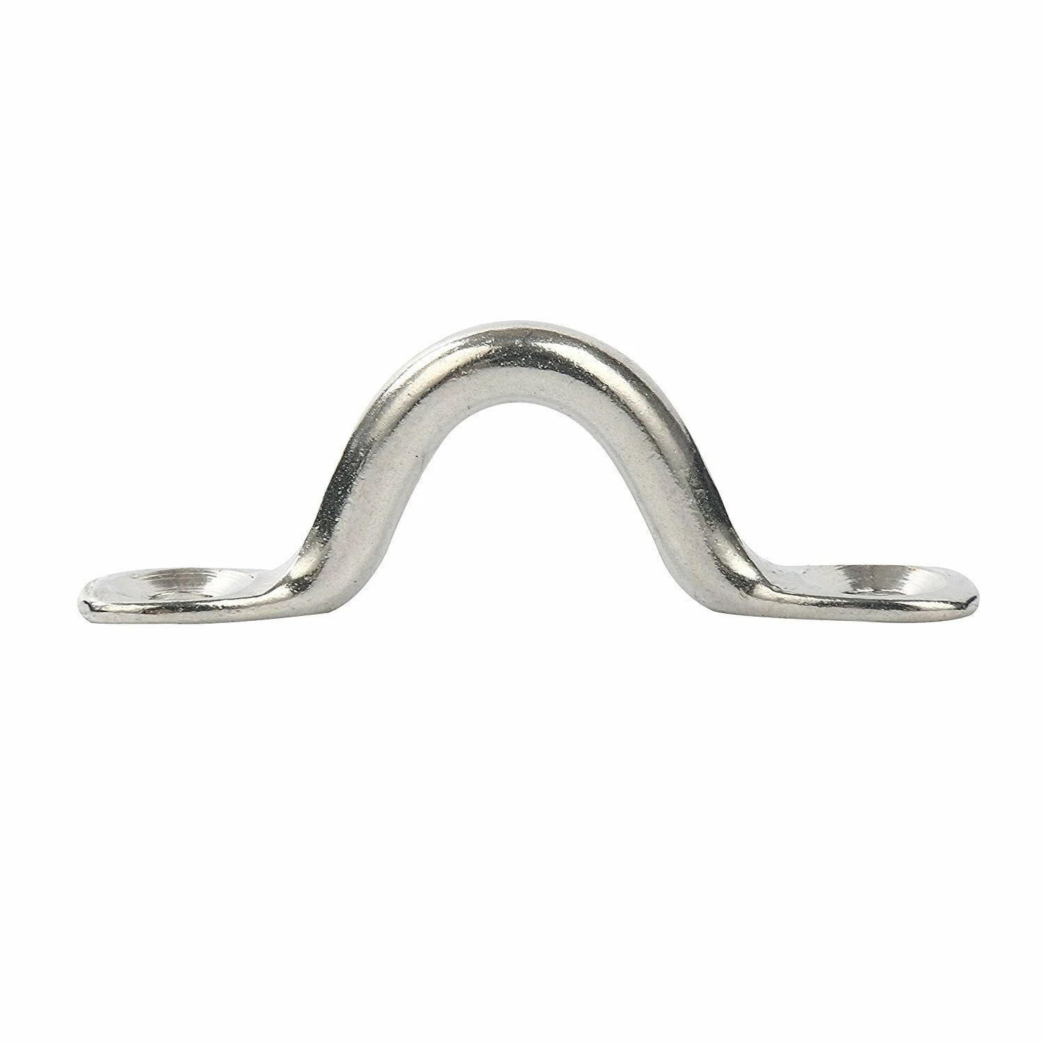 6 Pack Stainless Bimini Boat Top Pad Eye Tie Down Straps for Kayak (N/A)