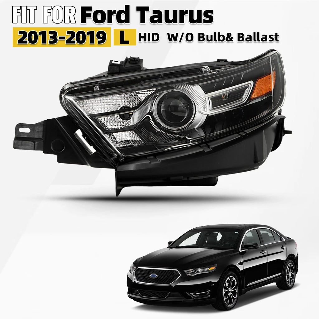 HID Xenon Projector Headlight for Ford Taurus (2013–2019) Driver Side