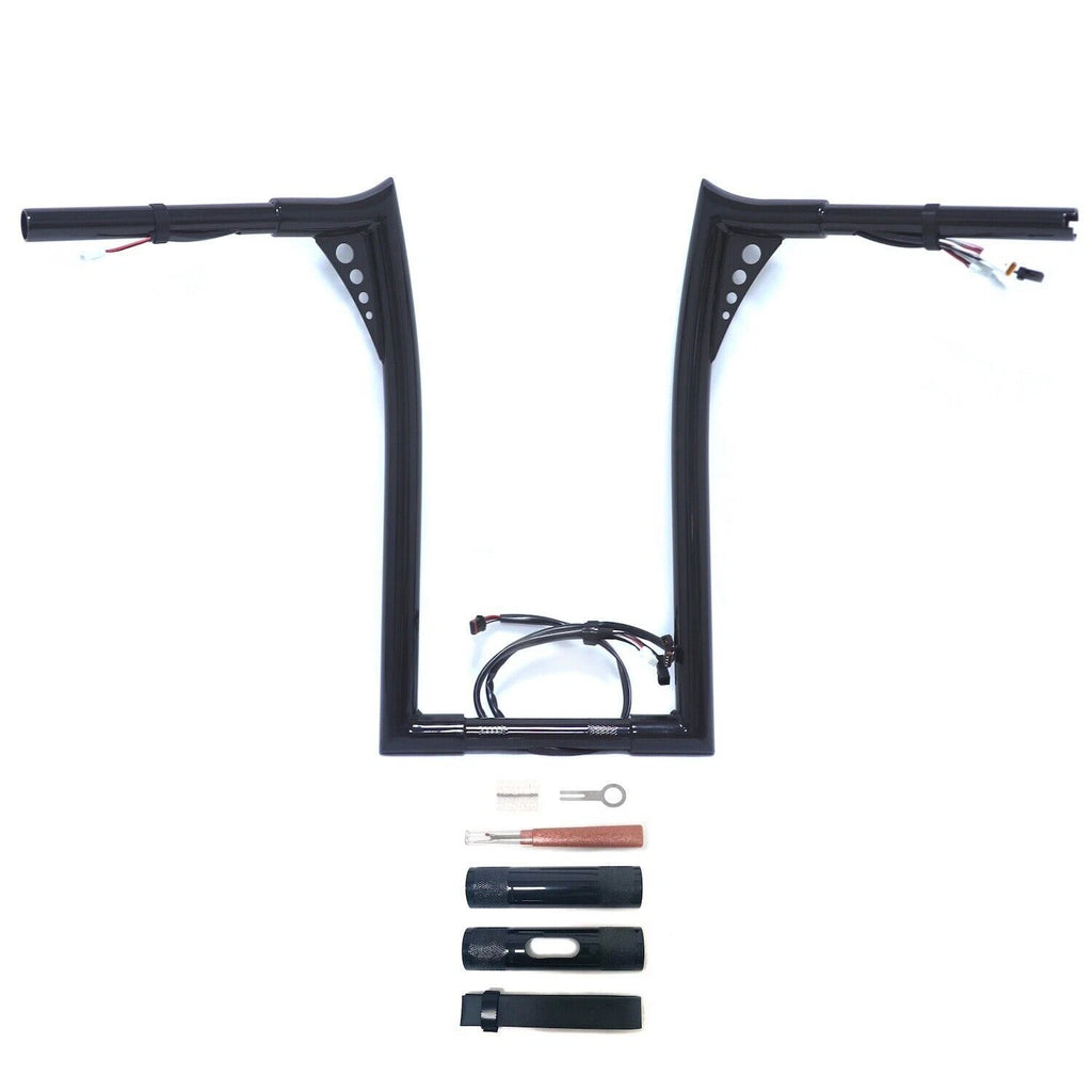 Prewired Handlebar & Cable Line Kits for Harley Road King FLHR FLHRC (2017–2020)