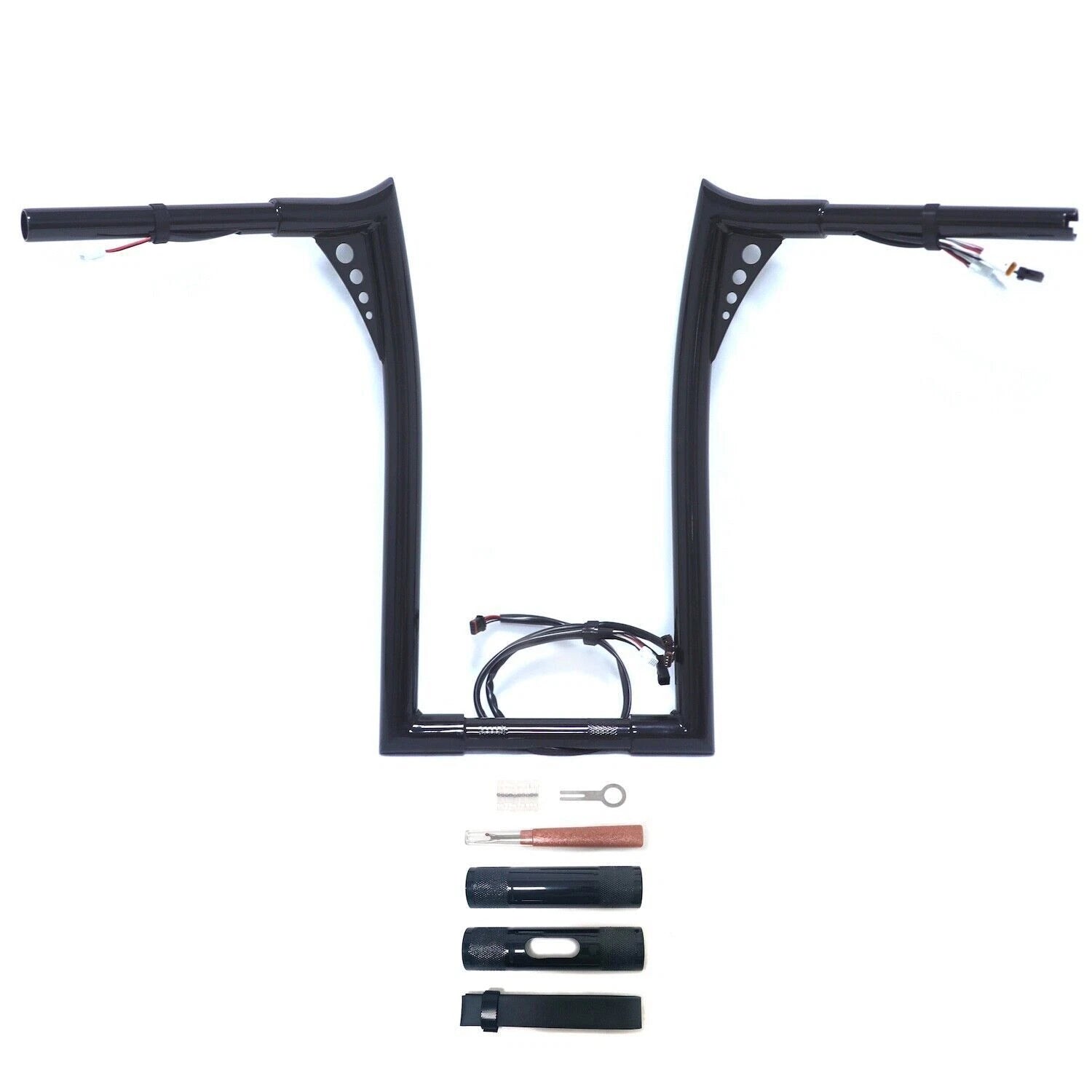 Prewired Handlebar & Cable Line Kits for Harley Road King FLHR FLHRC (2017–2020)