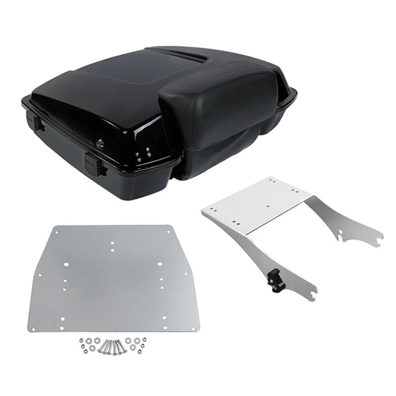 Razor Tour Trunk Backrest with Mount Plate for Harley Electra Glide (1997–2008)