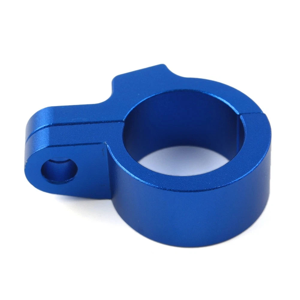 CNC Front Brake Hose Clamp for Honda CR80R CR85R CR125R CR250R (1996–2007) Blue